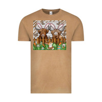 Vintage Camel easter cow Vintage Tee - CowhideDigitalArt