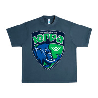 Midnight Navy yugra khanty mansiysk Urban Heavy Tee - linhVisuals