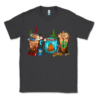 Smoke Camping Coffee Cups Classic Tee - FaDigitalArtStudio