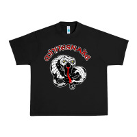 Black whitesnake ws Urban Heavy Tee - linhVisuals