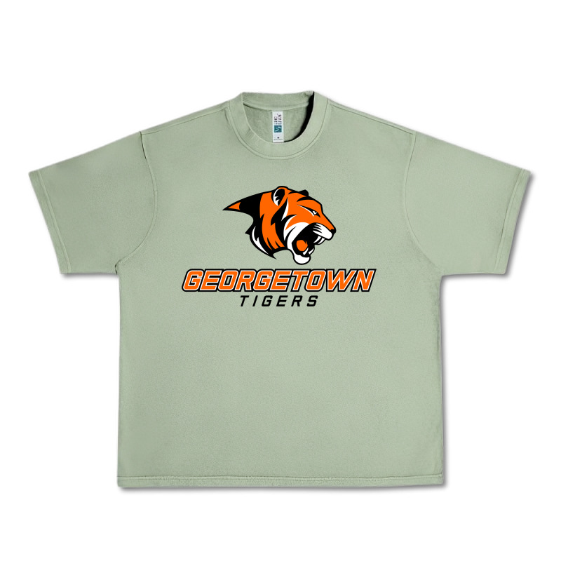 Georgetown College Tiger Urban Heavy Tee by linhVisuals | Teevron