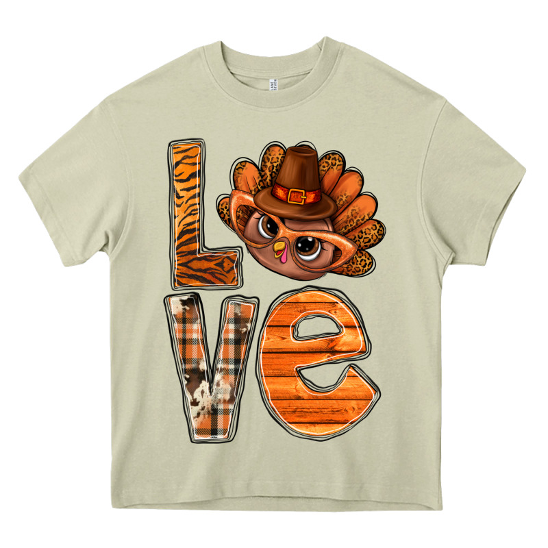 Thanksgiving With Turkey Love Bbs Heavy Core Tee by BundleAndBundleShop | Teevron