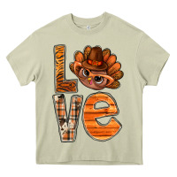 Mossy thanksgiving with turkey love bbs Heavy Core Tee - BundleAndBundleShop