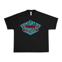 Black night ranger Urban Heavy Tee - linhVisuals