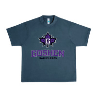 Midnight Navy goshen college maple leafs2 vectorized Urban Heavy Tee - linhVisuals