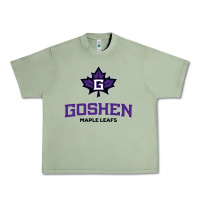 Oil Green goshen college maple leafs2 vectorized Urban Heavy Tee - linhVisuals