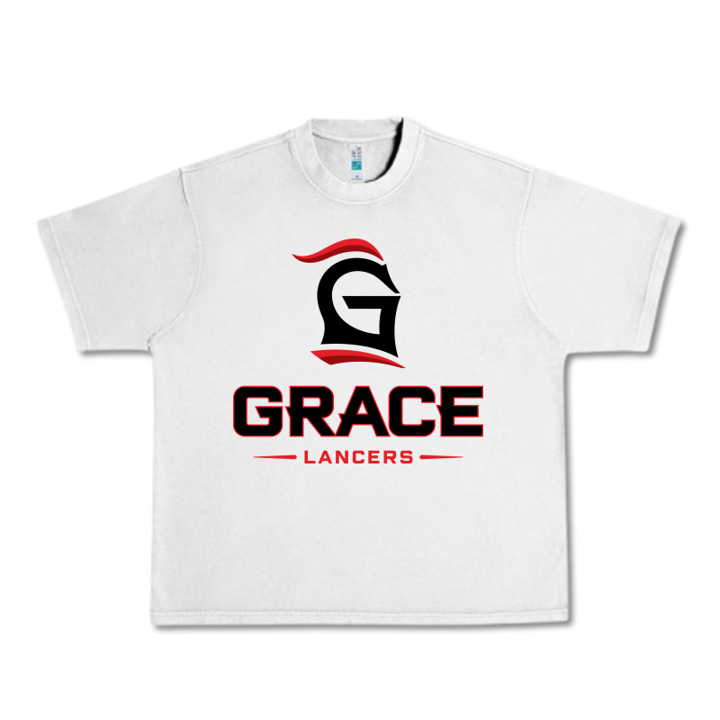 Grace College & Seminary Lancers1 Vectorized Urban Heavy Tee by linhVisuals | Teevron