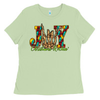 Matcha joy Christmas Rockin Ladies Tee - CowhideDigitalArt
