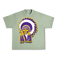Oil Green haskell indian Urban Heavy Tee - linhVisuals