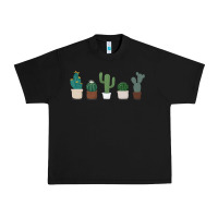 Black cute plant Urban Heavy Tee - linhVisuals