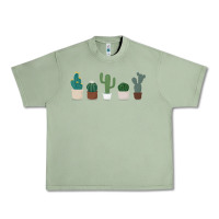 Oil Green cute plant Urban Heavy Tee - linhVisuals