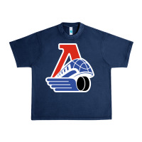 Navy lokomotiv yaroslavl Urban Heavy Tee - linhVisuals