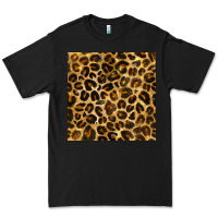 Black leopard seamless pattern Premium Tee - BundleAndBundleShop
