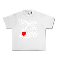 Lunar Rock virginia is for lovers Urban Heavy Tee - linhVisuals