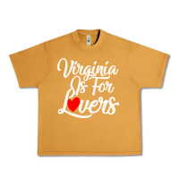 Peanut Butter virginia is for lovers Urban Heavy Tee - linhVisuals