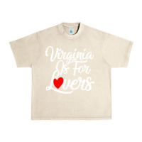 Sandshell virginia is for lovers Urban Heavy Tee - linhVisuals