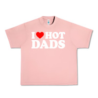 Salmon i love hot dads shirt i heart Urban Heavy Tee - linhVisuals