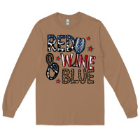 Toasted Coconut red wine blue Long Sleeve Tee - CowhideDigitalArt