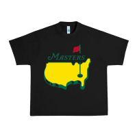 Black MASTER GOLF TOURNAMENT Urban Heavy Tee - linhVisuals
