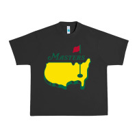 Pigment Black MASTER GOLF TOURNAMENT Urban Heavy Tee - linhVisuals