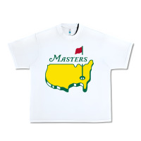 White MASTER GOLF TOURNAMENT Urban Heavy Tee - linhVisuals