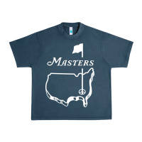 Midnight Navy MASTER GOLF TOURNAMENT Urban Heavy Tee - linhVisuals