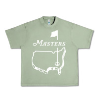 Oil Green MASTER GOLF TOURNAMENT Urban Heavy Tee - linhVisuals