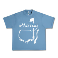 Pebble Blue MASTER GOLF TOURNAMENT Urban Heavy Tee - linhVisuals