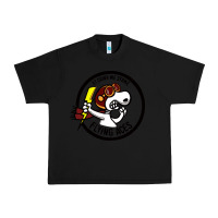 Black flying aces Urban Heavy Tee - linhVisuals