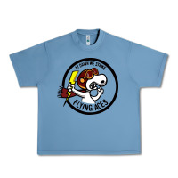 Pebble Blue flying aces Urban Heavy Tee - linhVisuals