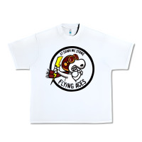 White flying aces Urban Heavy Tee - linhVisuals