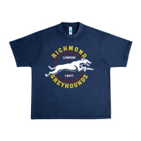 Navy Richmond Greyhounds Lon Don 1897 Urban Heavy Tee - linhVisuals