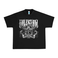 Black halestorm Urban Heavy Tee - linhVisuals