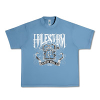 Pebble Blue halestorm Urban Heavy Tee - linhVisuals