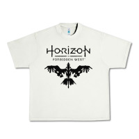Pistachio HORIZON FORBIDDEN WEST Urban Heavy Tee - linhVisuals