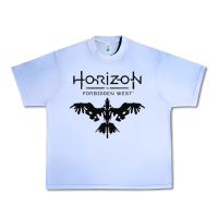 Grape Ice HORIZON FORBIDDEN WEST Urban Heavy Tee - linhVisuals