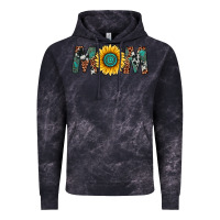 Cloud Black sunflower mom Vintage Hoodie - Artiststas