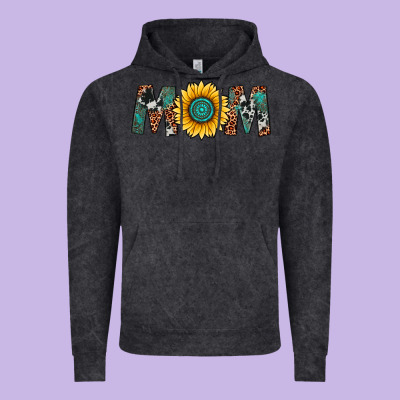 Sunflower Mom Vintage Hoodie Designed By Artiststas