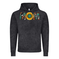 Vintage Black sunflower mom Vintage Hoodie - Artiststas