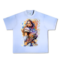 Grape Ice ALOY - HORIZON FORBIDDEN WEST Urban Heavy Tee - linhVisuals