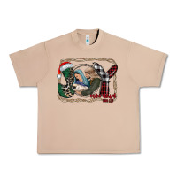 Burro joy Christmas Urban Heavy Tee - CowhideDigitalArt
