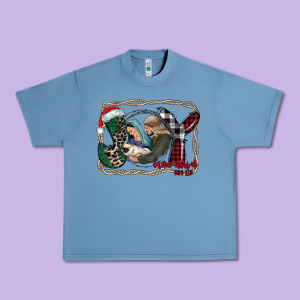 Joy Christmas Urban Heavy Tee Designed By Cowhidedigitalart