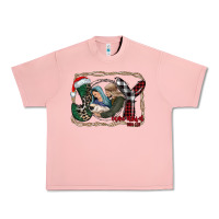 Salmon joy Christmas Urban Heavy Tee - CowhideDigitalArt