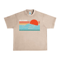 French Oak vintage california wave surf retro 80s california beach surfing Urban Heavy Tee - linhVisuals