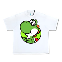 White Yoshi Anime Urban Heavy Tee - linhVisuals