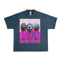 Midnight Navy spoky squids games Urban Heavy Tee - linhVisuals