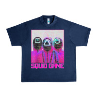 Navy spoky squids games Urban Heavy Tee - linhVisuals