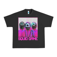 Pigment Black spoky squids games Urban Heavy Tee - linhVisuals