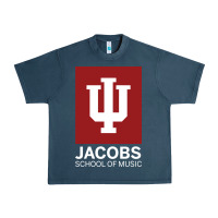 Midnight Navy jacobs, school of music Urban Heavy Tee - linhVisuals