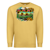 Antique Gold south Dakota State Map Premium Sweatshirt - RanaPortraitStore